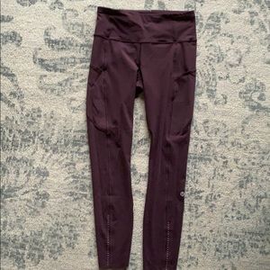 Lululemon fast and free 7/8ths pants